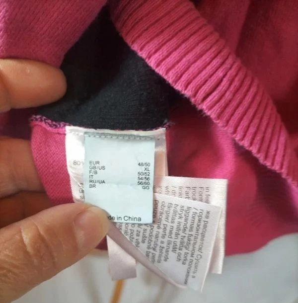 Black/pink color sweater size 48/50 bpc – photo 6